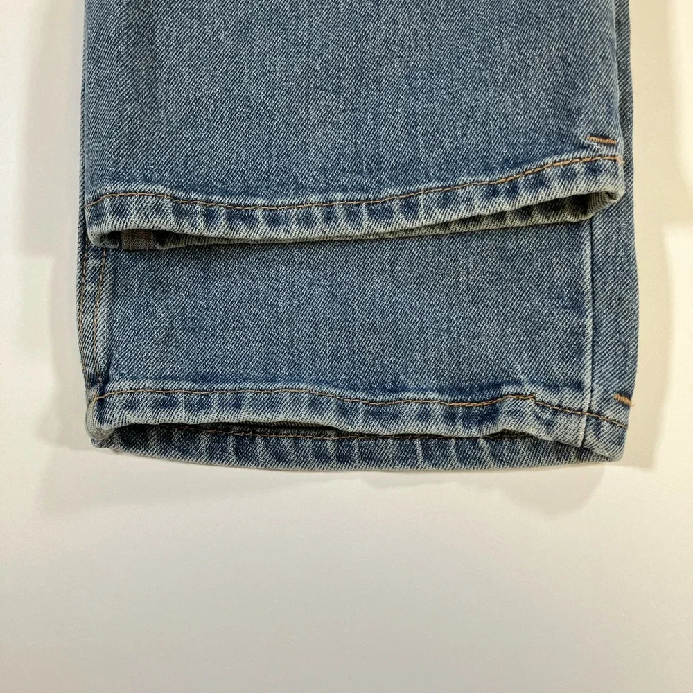 Levi's Western Fit Jeans Mens 34x34 Passing Time Medium Wash‎ Stretch Denim